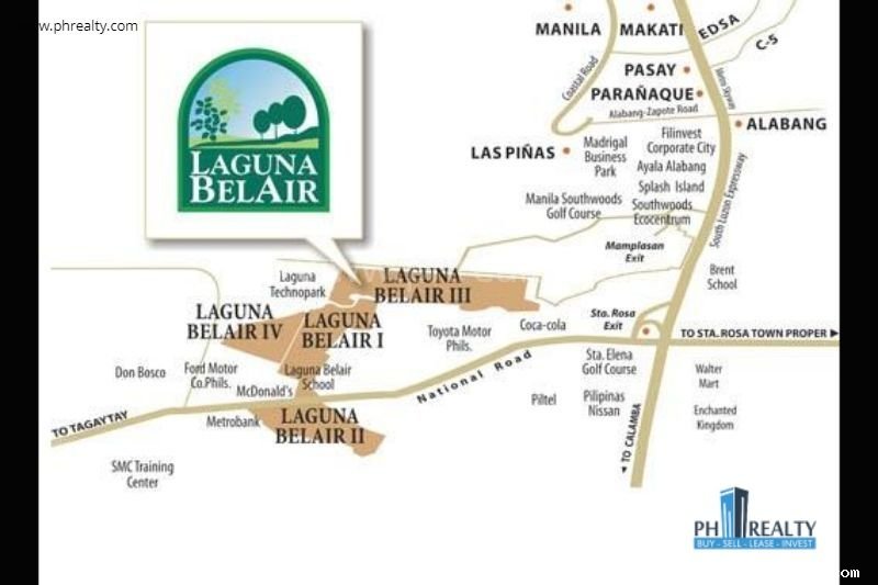 2,200,000 120 SQM Lot Only for Resale in Laguna bel Air 3, Land Only