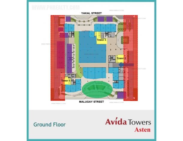 2,300,000 Studio Units at Avida Towers Asten, Condo For