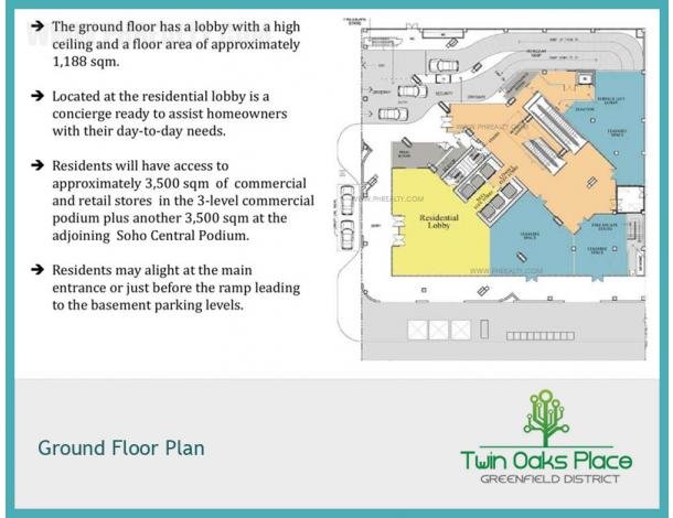 Studio Units At Twin Oaks Place West Tower